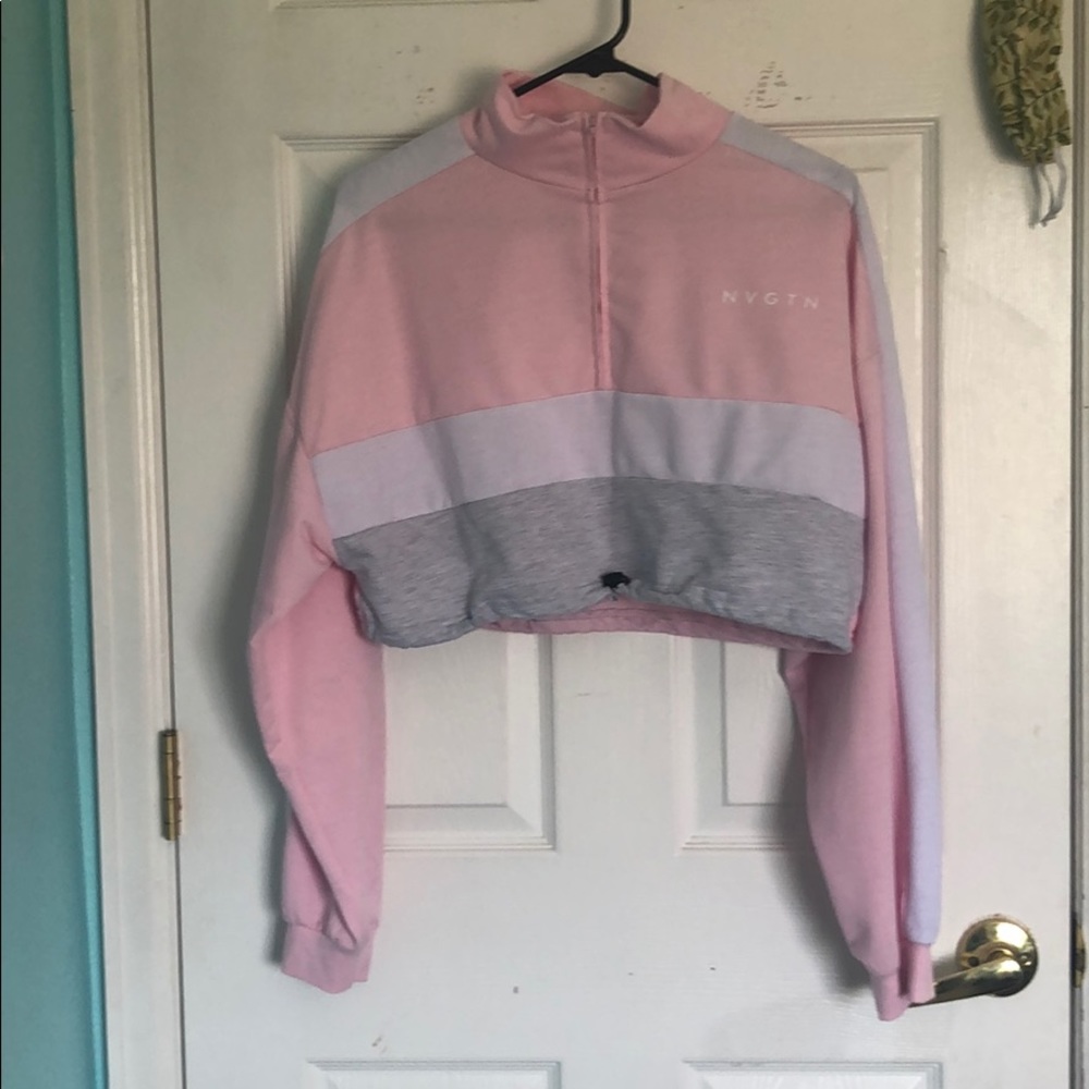 NVGTN oversized crop hoodie
